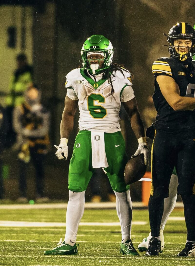Oregon football player